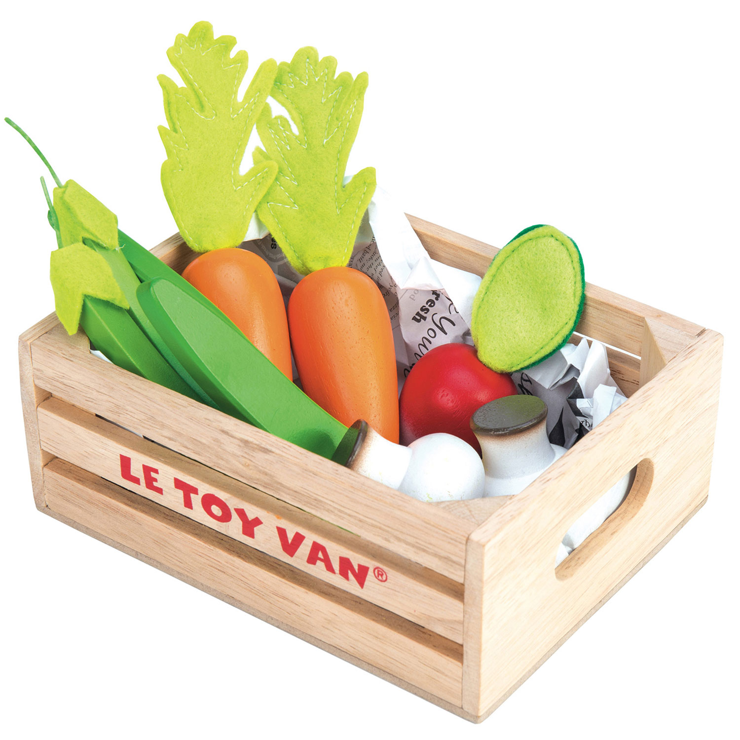 Gemüse Marktkiste / Harvest Vegetables Wooden Food Crate - 2022