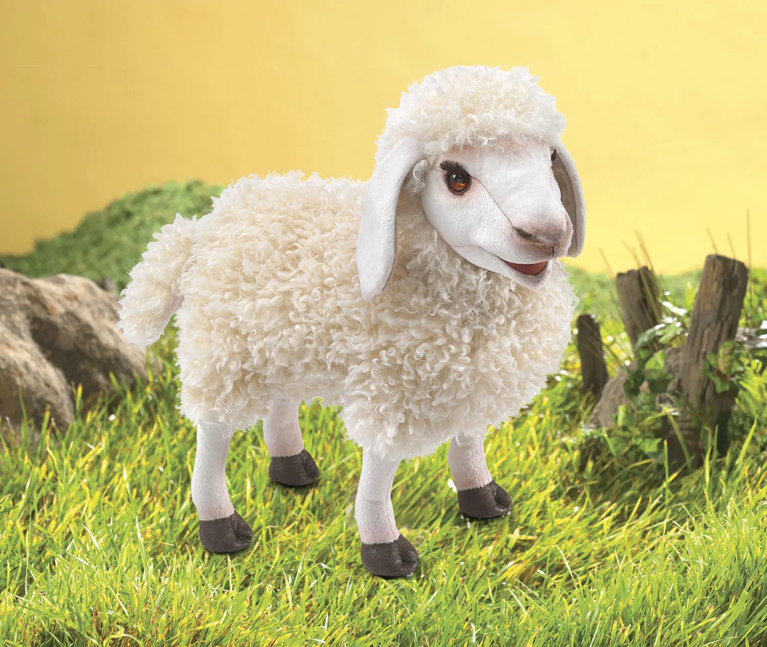 Wolliges Schaf / Wooly Sheep-Folkmanis® Puppets