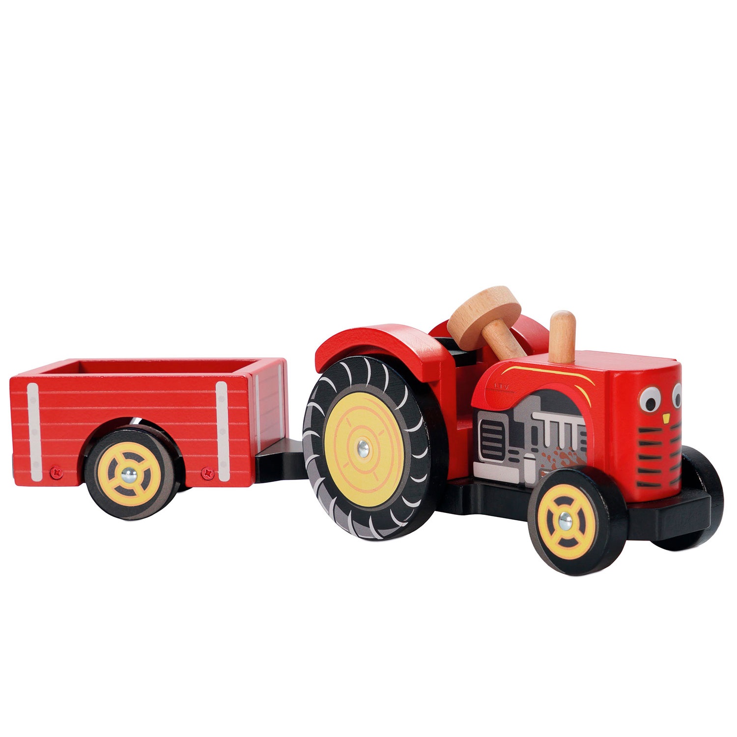 Roter Traktor / Farmyard Tractor & Trailer