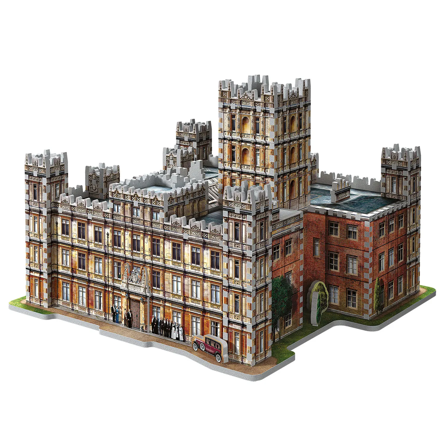 Downton Abbey (890 Teile) Downton Abbey (890 Teile)-Wrebbit-3D Puzzles