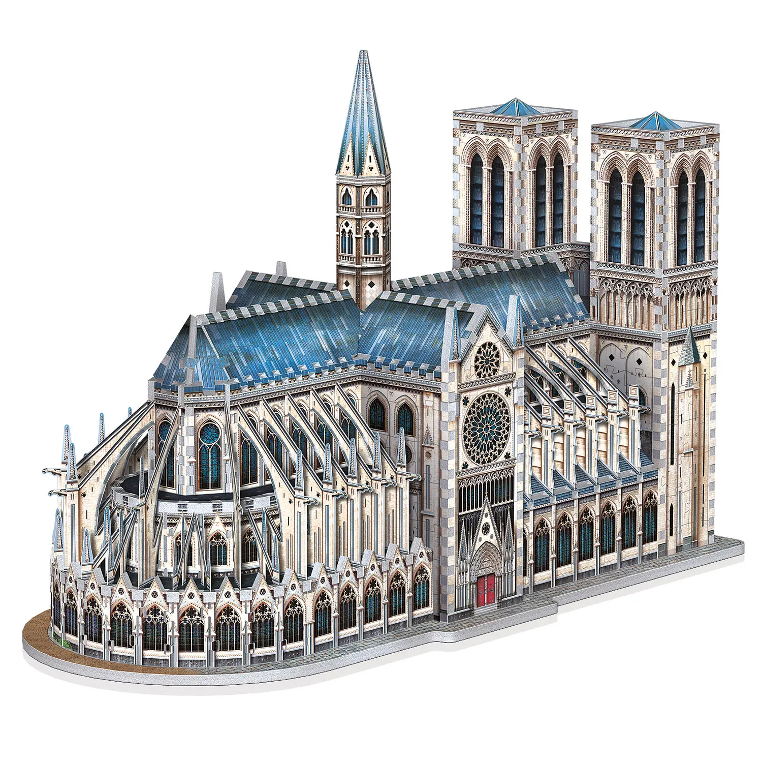 Notre Dame de Paris (830 Teile)-Wrebbit-3D Puzzles