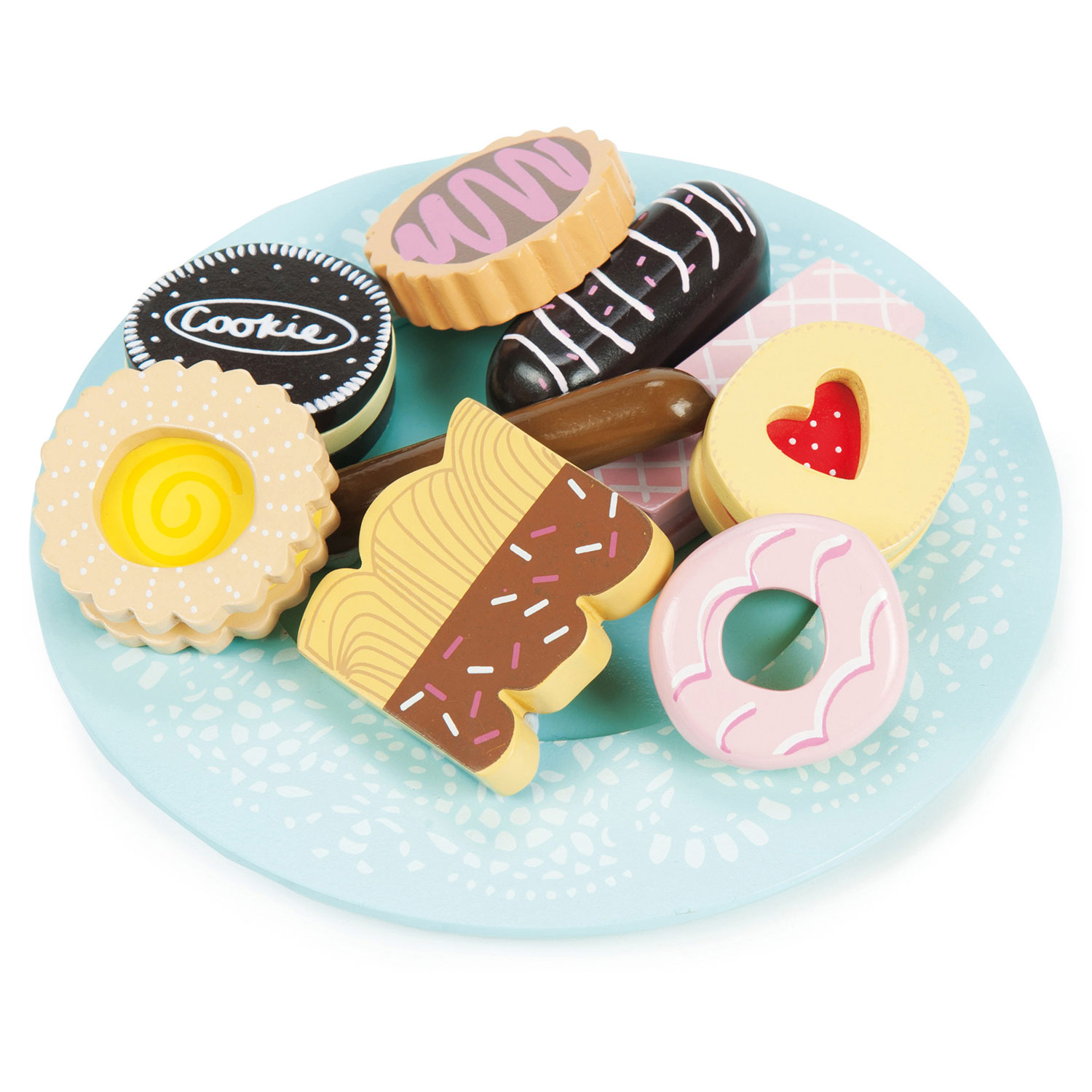 Kekse und Teller Set / Biscuit & Cookie Set