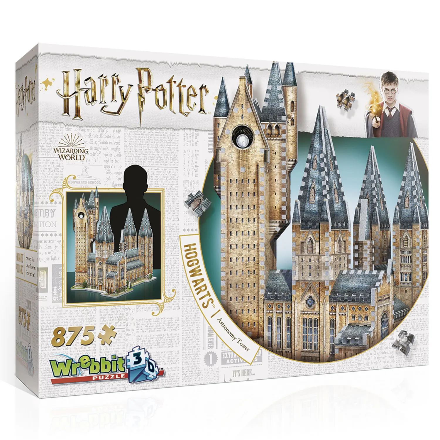 Hogwarts Astronomieturm Harry Potter/Hogwarts Astronomy Tower 875 pcs. 3D-Puzzle Hogwarts Astronomieturm Harry Potter/Hogwarts Astronomy Tower 875 pcs. 3D-Puzzle-Wrebbit-3D Puzzles