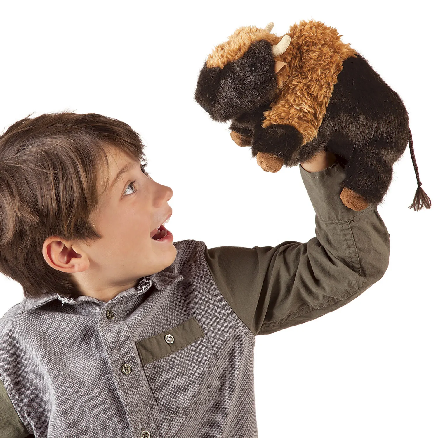 Kleiner Bison / Small Bison Kleiner Bison / Small Bison-Folkmanis® Puppets