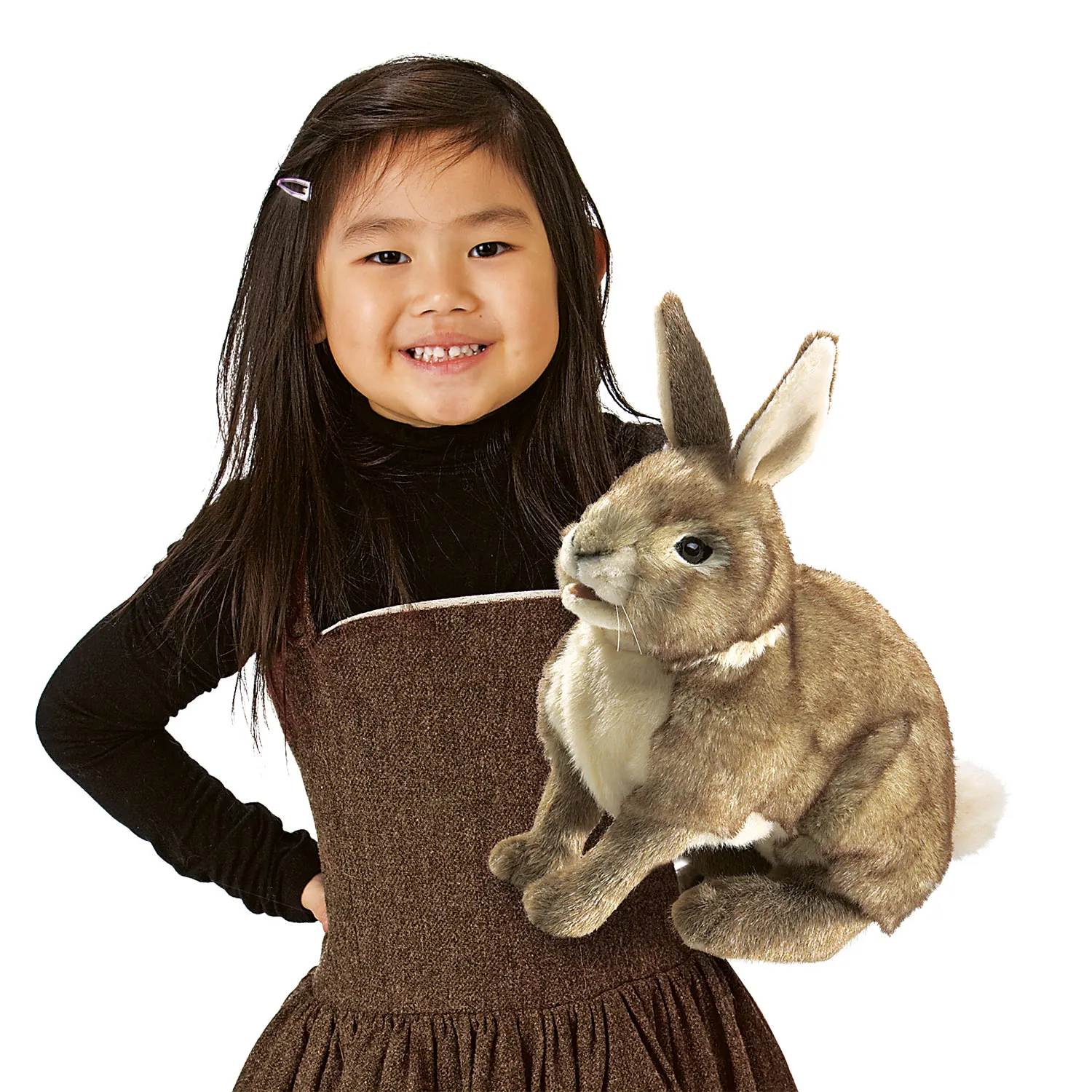 Baumwollschwanz-Kaninchen / Rabbit, Cottontail Baumwollschwanz-Kaninchen / Rabbit, Cottontail-Folkmanis® Puppets