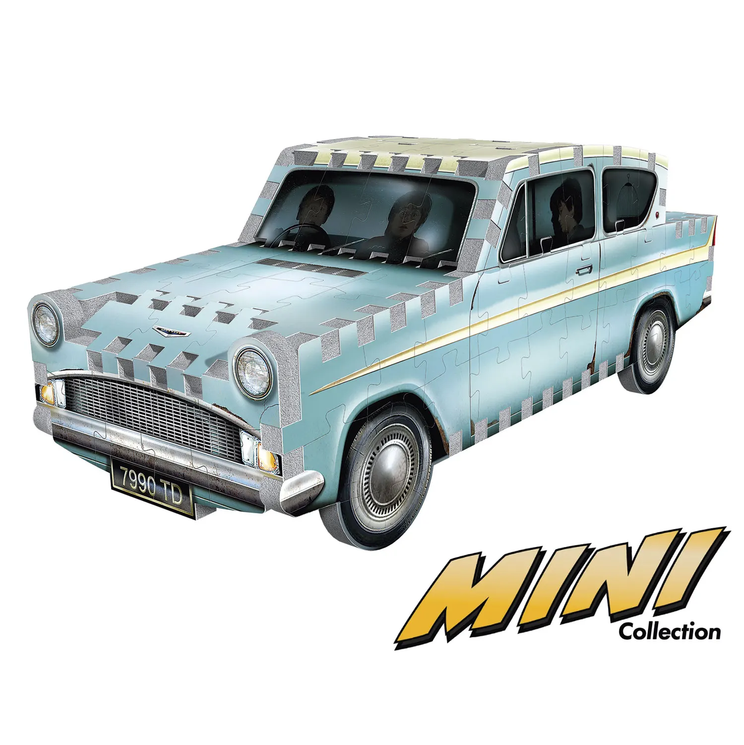Flying Ford Anglia Mini Harry Potter 130 pcs. - 3D-Puzzle-Wrebbit-3D Puzzles