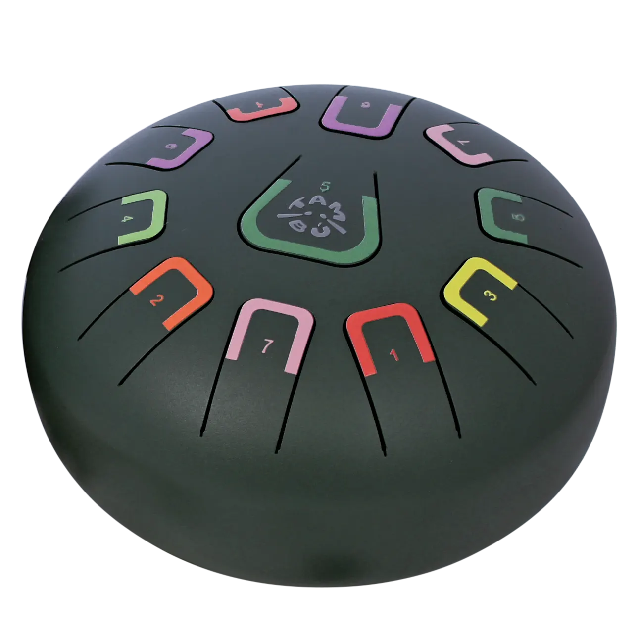 Tambu Steel Drum - Black Nature (Matt Black) Tambu Steel Drum - Black Nature (Matt Black)-JuegaConmigo