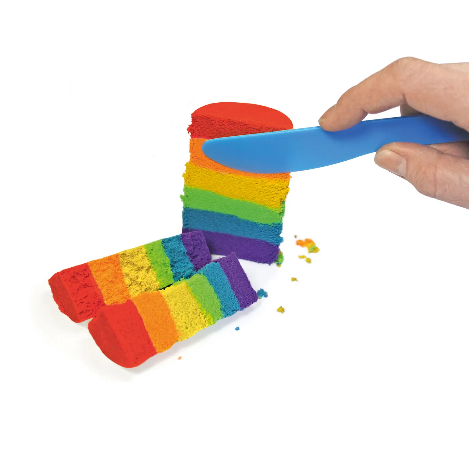 Sensory-Sand RAINBOW 5 kg - kinetische Fließeigenschaften Sensory-Sand RAINBOW 5 kg - kinetische Fließeigenschaften-JH-products