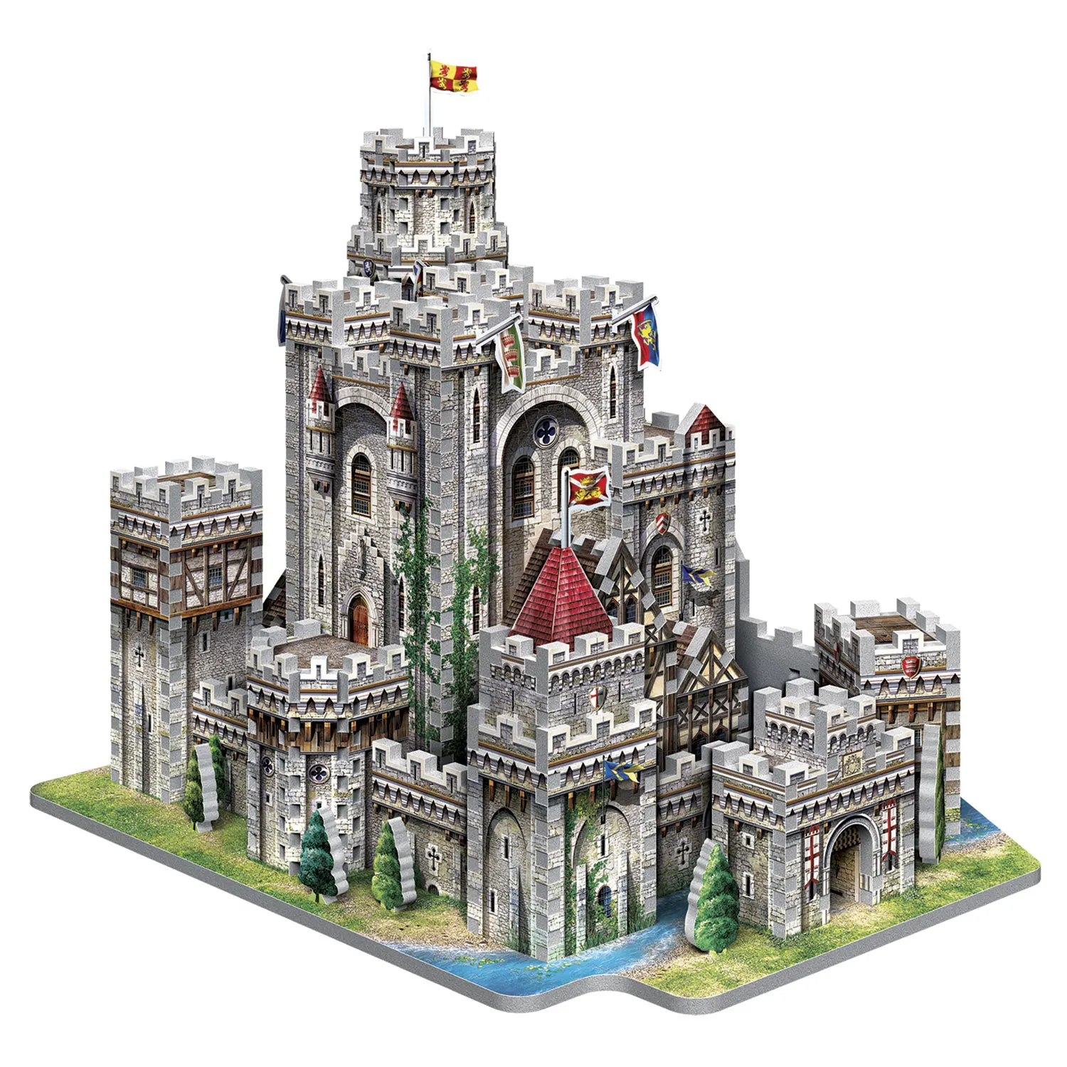 King Arthur´s Camelot King Arthur´s Camelot-Wrebbit-3D Puzzles