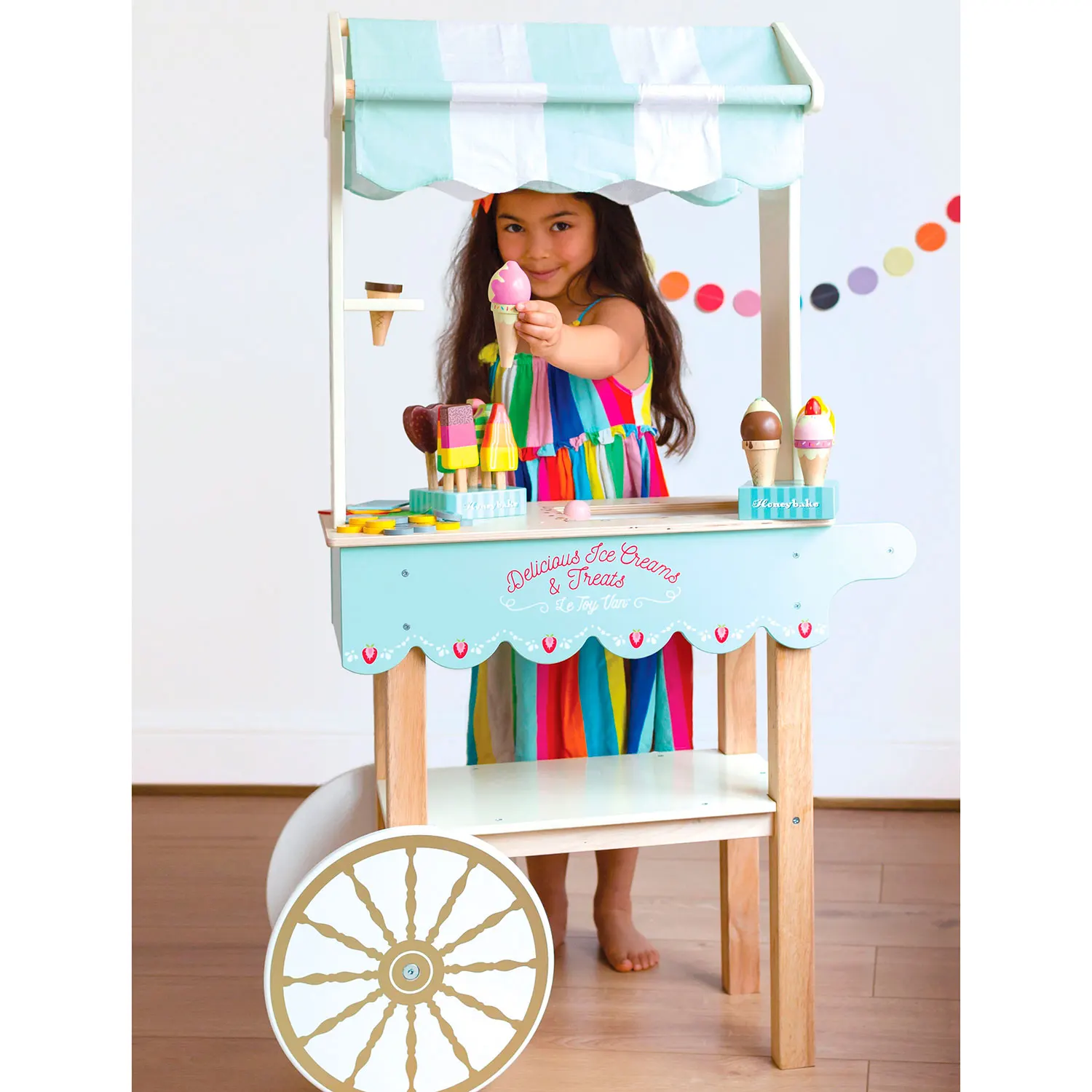 Eiscremewagen / Ice Cream Trolley Market Stall Eiscremewagen / Ice Cream Trolley Market Stall-Le Toy Van (LTV)