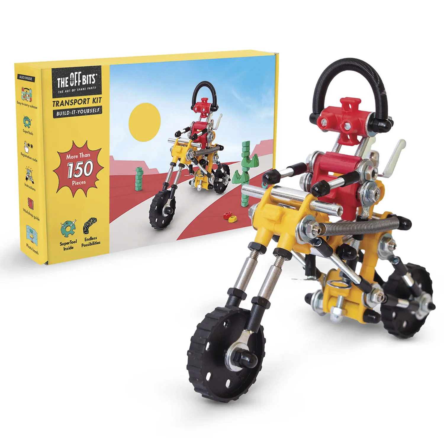 RiderBit, Biker, more than 150 parts RiderBit, Biker, more than 150 parts-TheOffbits