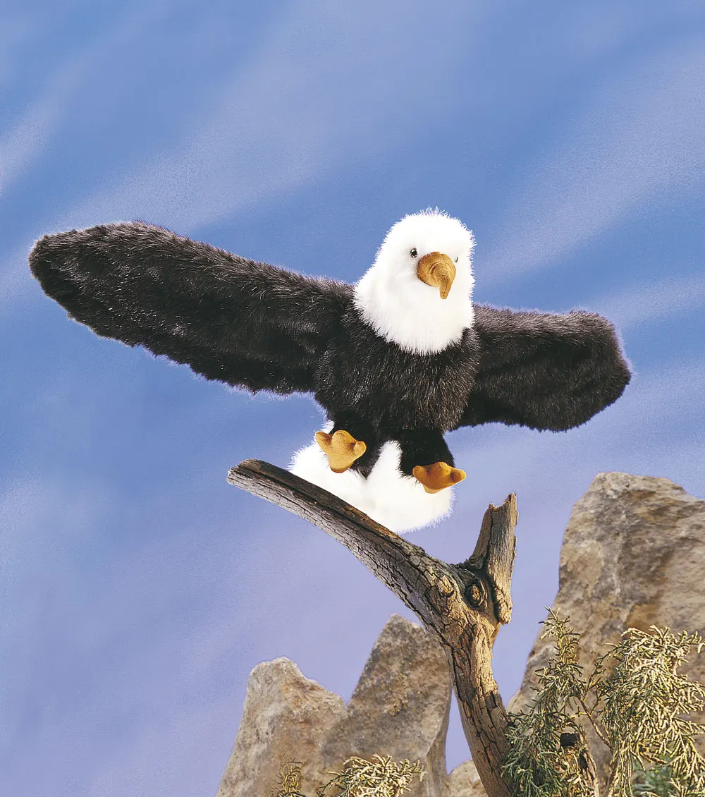 Weißkopfseeadler / Eagle Weißkopfseeadler / Eagle-Folkmanis® Handpuppen