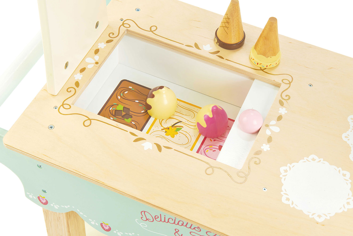 Eiscremewagen / Ice Cream Trolley Market Stall-Le Toy Van (LTV)