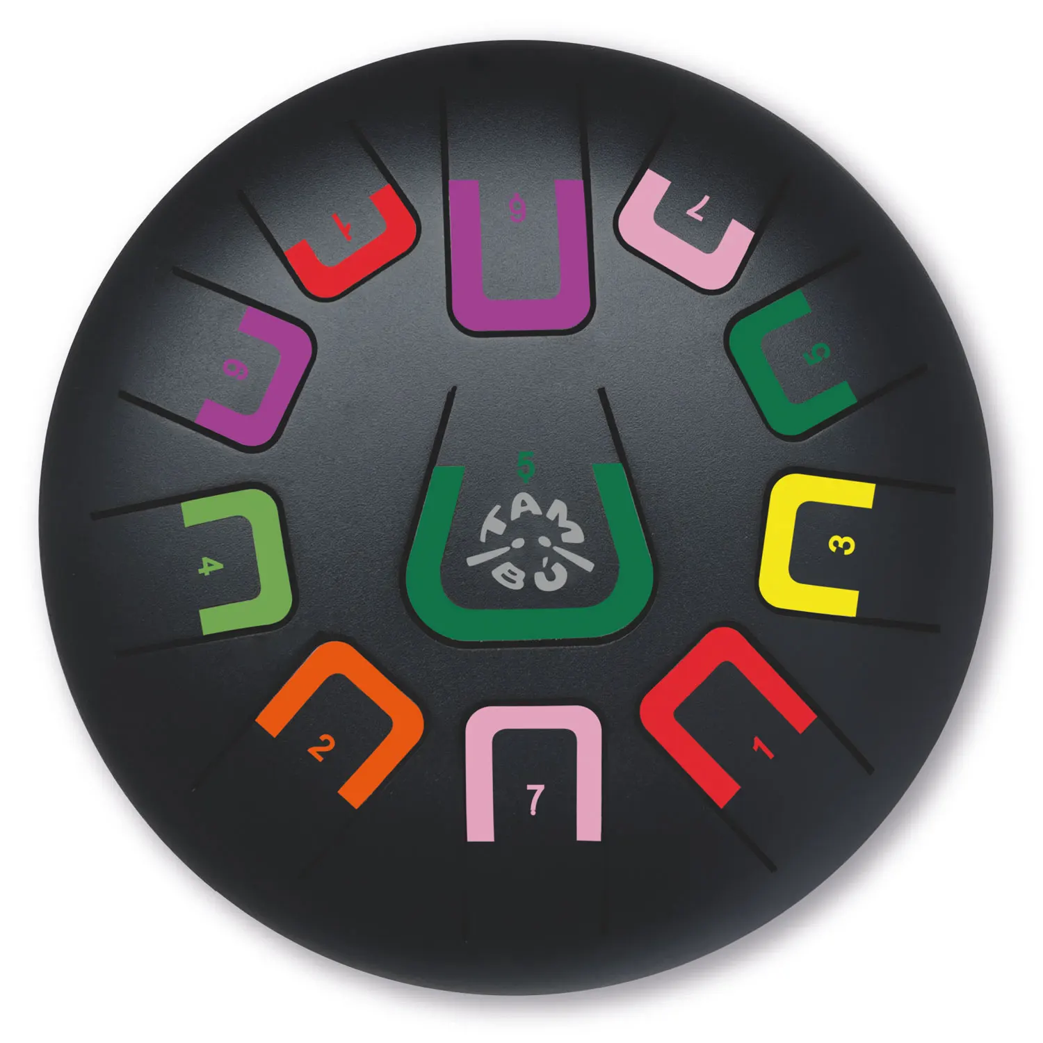 Tambu Steel Drum - Black Nature (Matt Black) Tambu Steel Drum - Black Nature (Matt Black)-JuegaConmigo