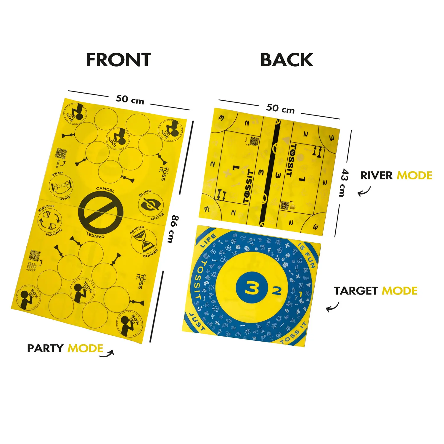 TOSSIT PARTY- / BEER-BOARD TOSSIT PARTY- / BEER-BOARD-TOSSIT®