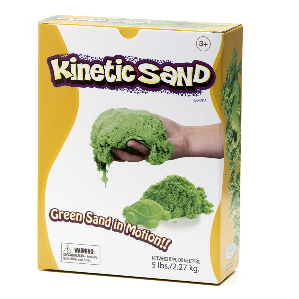 Kinetic Sand 2270 g - grün / Kinetic Sand 5 lbs - green