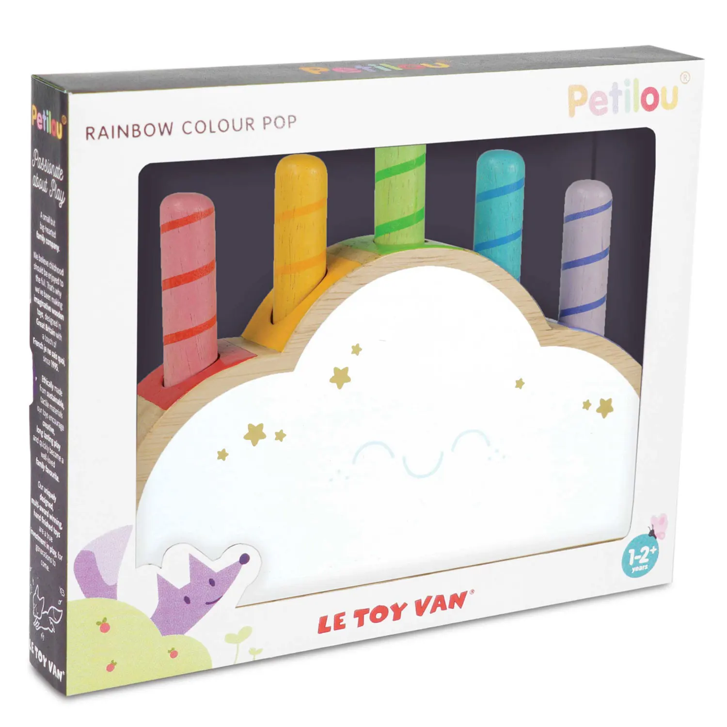 Regenbogenwolke Pop! / Rainbow Cloud Pop-Up Toy Regenbogenwolke Pop! / Rainbow Cloud Pop-Up Toy-Le Toy Van (LTV)