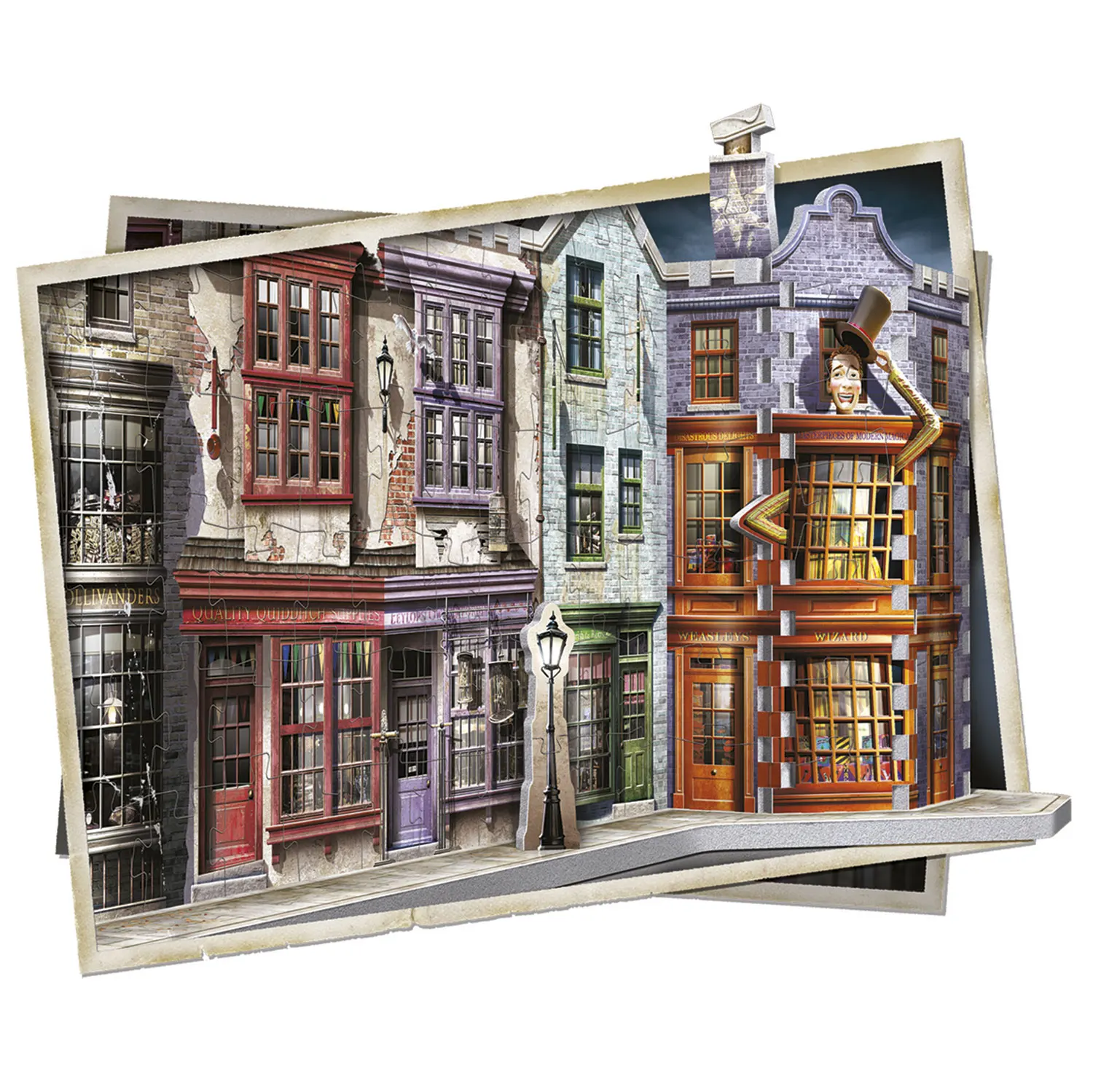 Winkelgasse / Diagon Alley - Harry Potter 450 pcs. 3D-Puzzle-Wrebbit-3D Puzzles