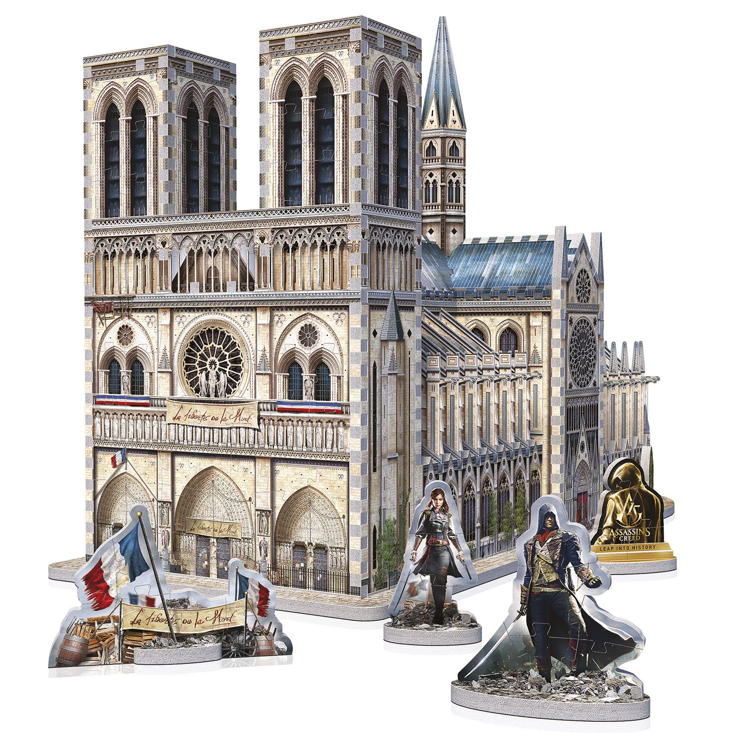 ASSASSINS CREED - Unity- Notre Dame 860 pcs. 3D Puzzle