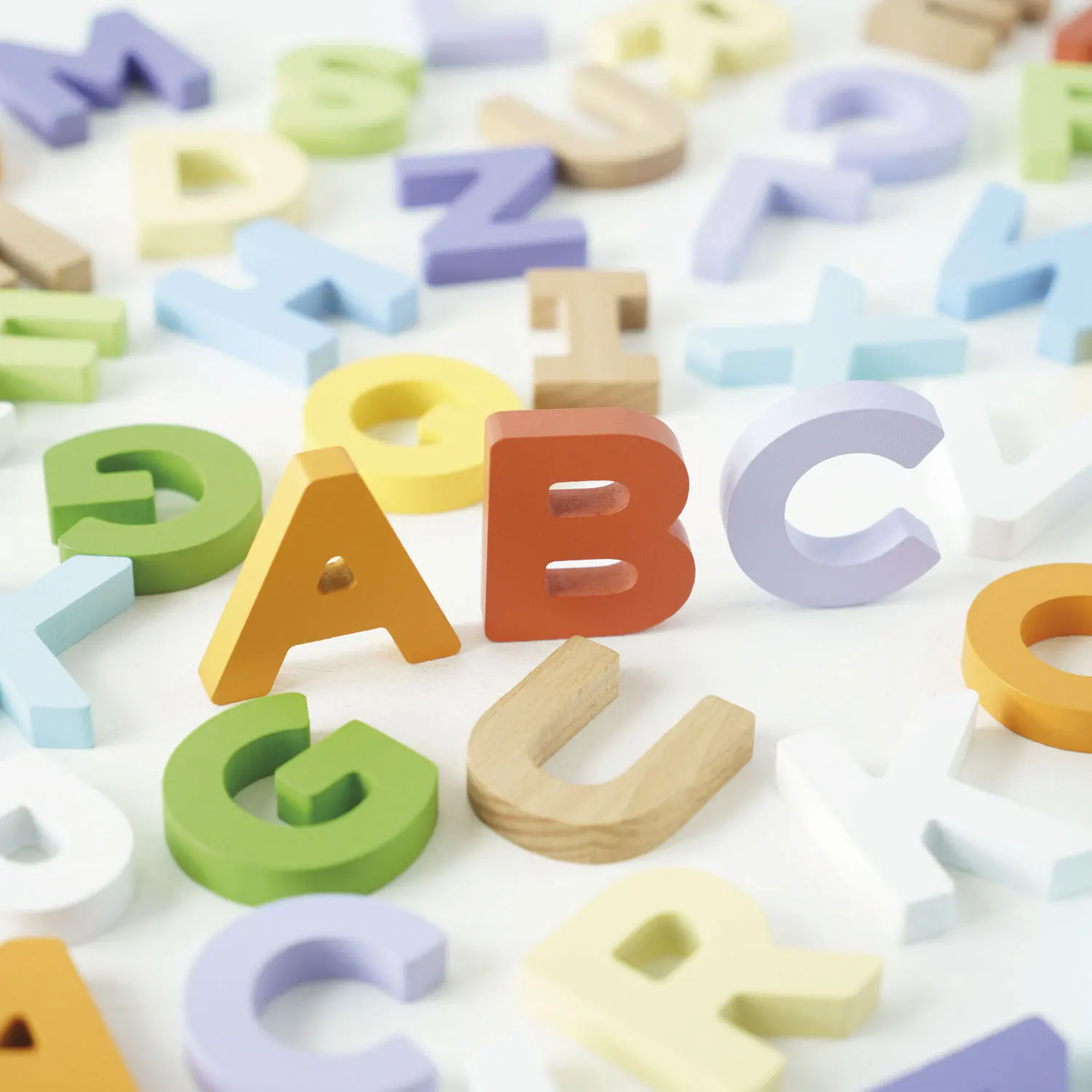Buchstaben im Beutel / Wooden Alphabet Set & Bag Buchstaben im Beutel / Wooden Alphabet Set & Bag-Le Toy Van (LTV)