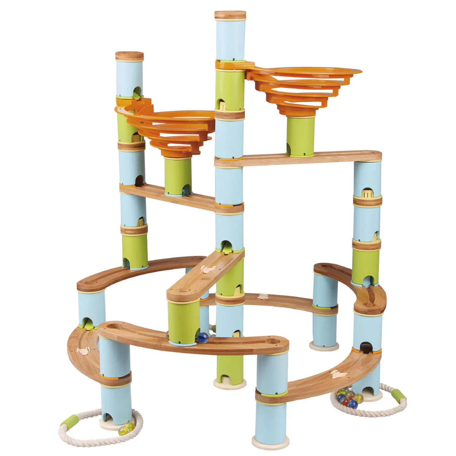 Kugelbahn: Bamboo Build & Run (138pcs) JUMBO-JH-products