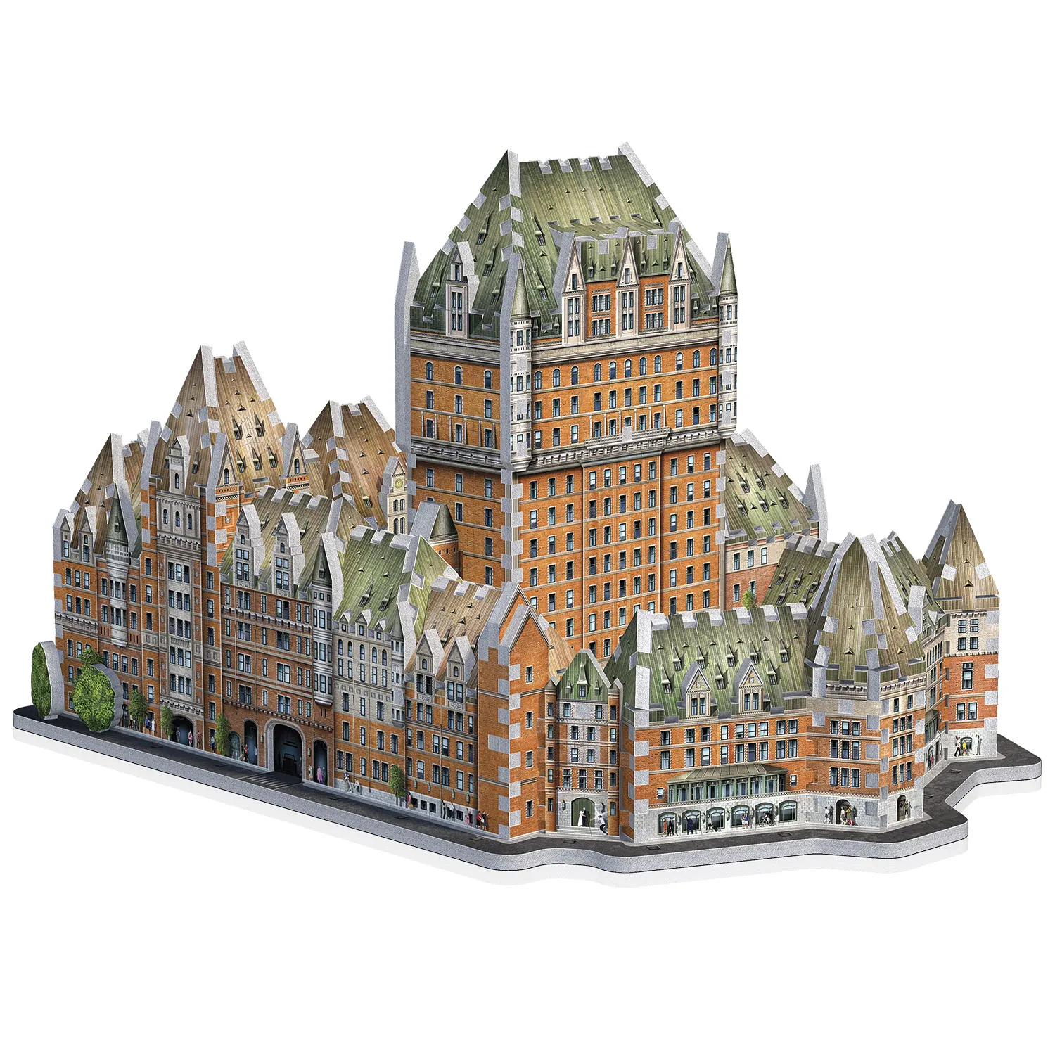 Chateau Frontenac / Quebec City Schloßhotel, 865 pcs-Wrebbit-3D Puzzles