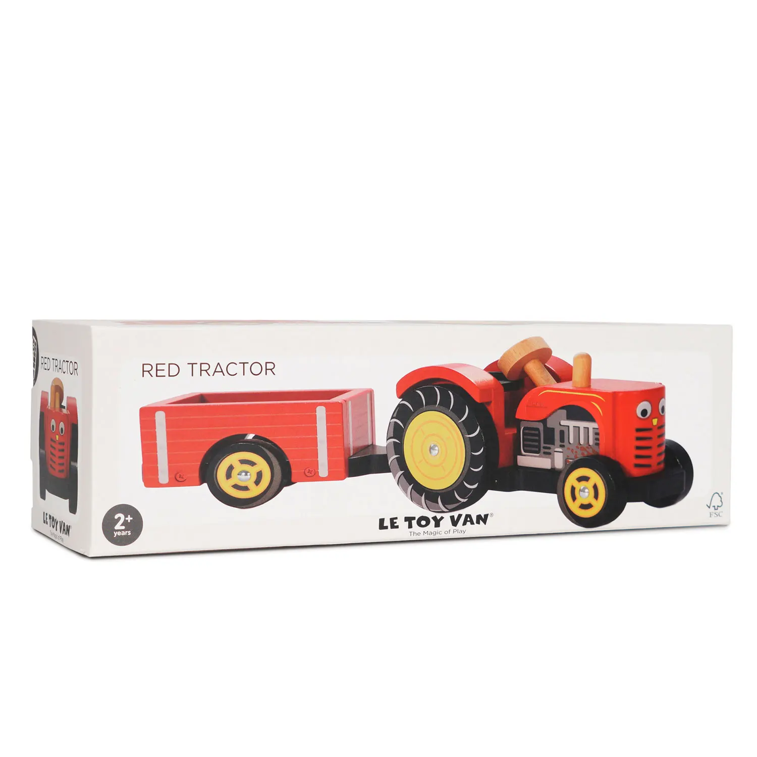 Roter Traktor / Farmyard Tractor & Trailer Roter Traktor / Farmyard Tractor & Trailer-Le Toy Van (LTV)