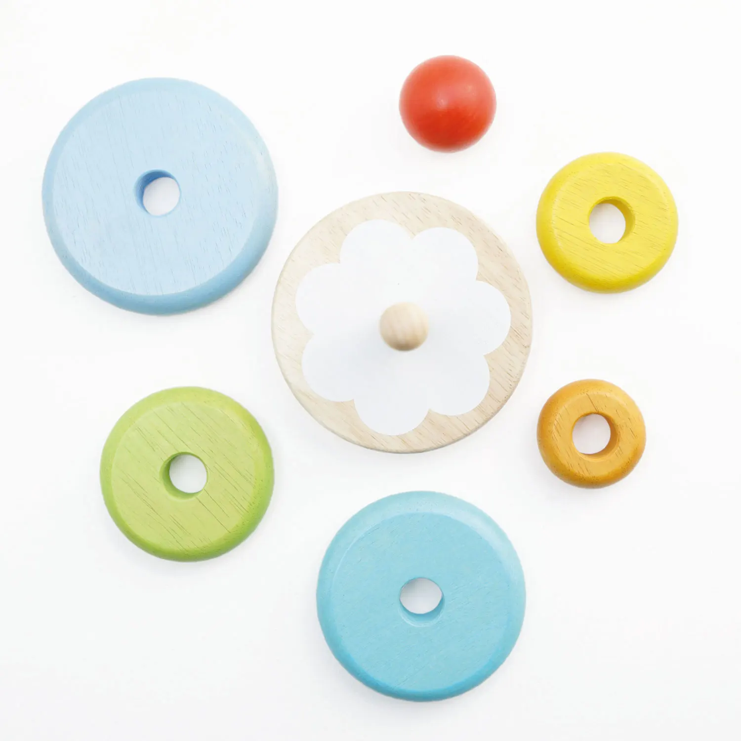Regenbogen Steckspiel / Rainbow Stacking Tower-Le Toy Van (LTV)