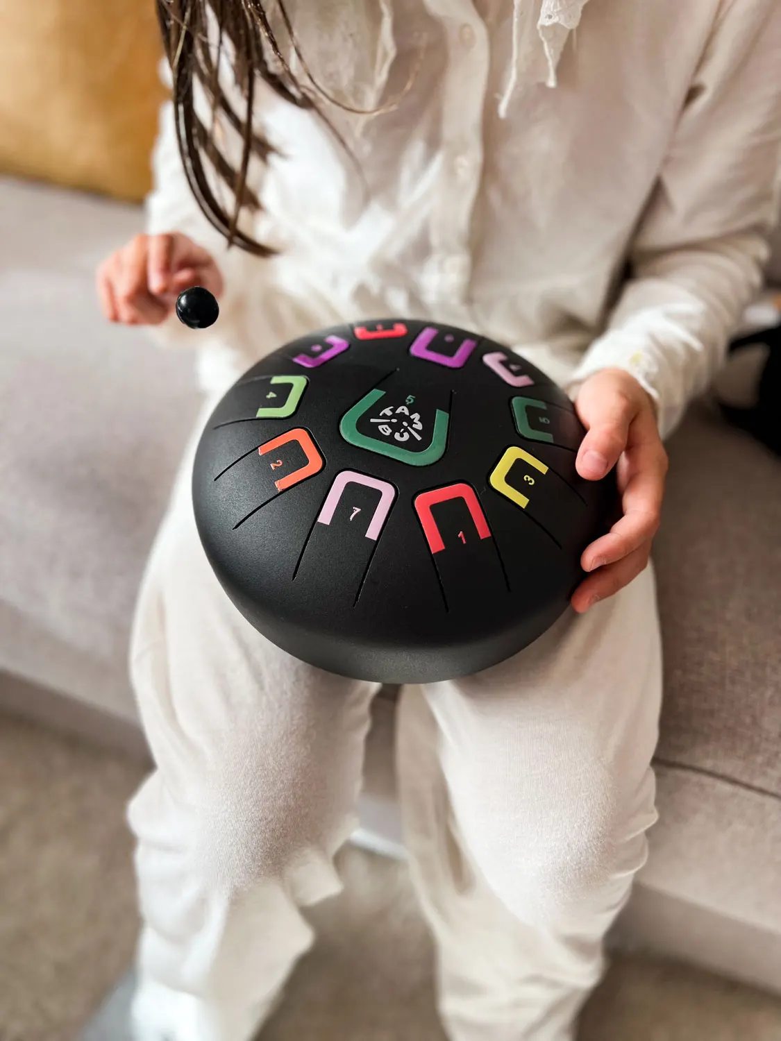 Tambu Steel Drum - Black Nature (Matt Black) Tambu Steel Drum - Black Nature (Matt Black)-JuegaConmigo