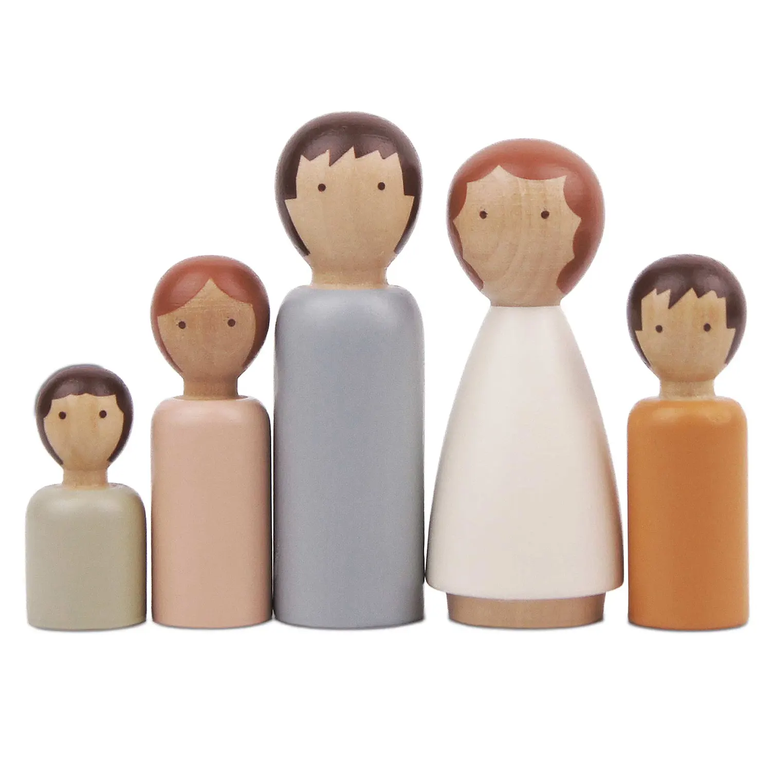 Holzfamilie Dubois / Dubois Wooden Family