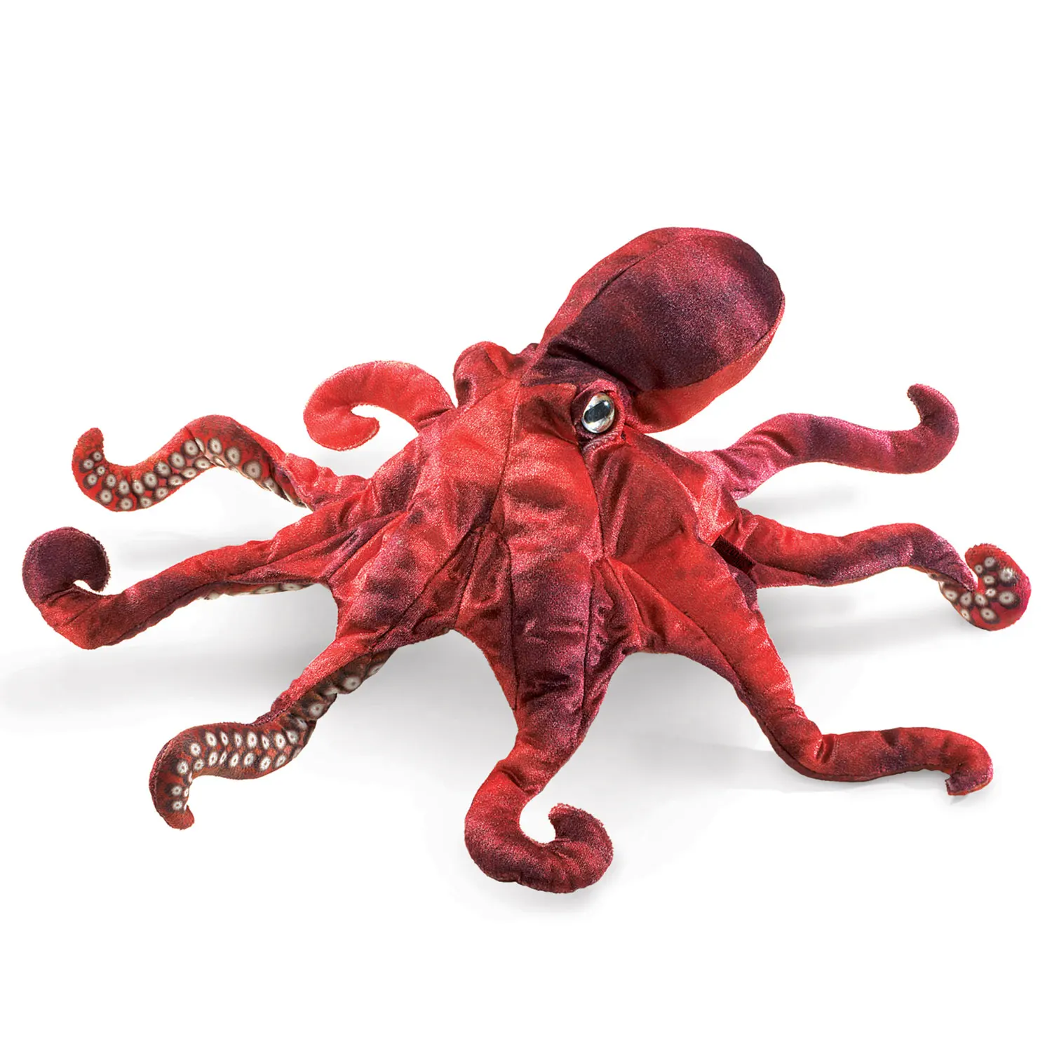 Roter Oktopus / Red Octopus-Folkmanis® Puppets