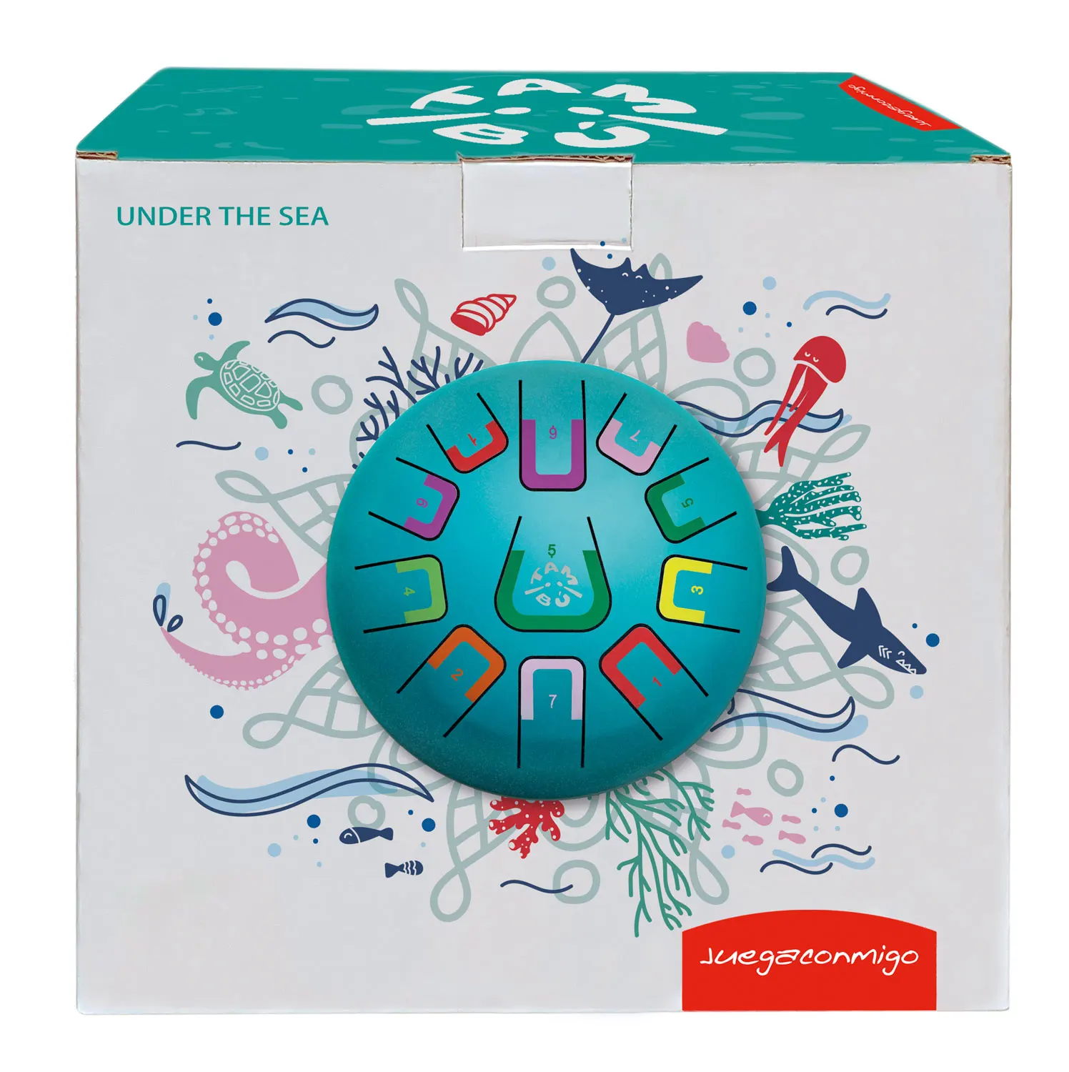 Tambu Steel Drum - Under the sea (Matt Turquoise) Tambu Steel Drum - Under the sea (Matt Turquoise)-JuegaConmigo