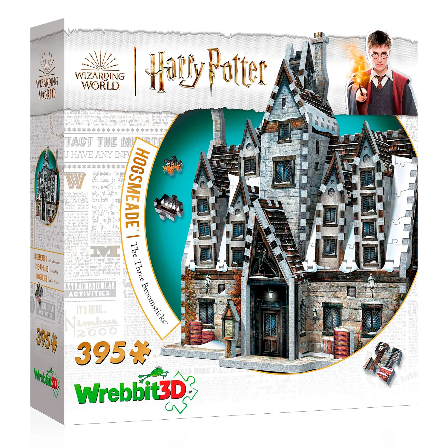 Hogsmeade Gasthaus Die drei Besen Harry Potter /The three broomstic 395 pcs. Hogsmeade Gasthaus Die drei Besen Harry Potter /The three broomstic 395 pcs.-Wrebbit-3D Puzzles