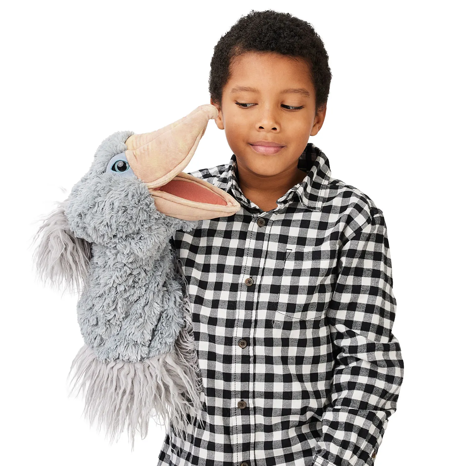 Shoebill Stage Puppet / Schuhschnabel-Folkmanis® Puppets