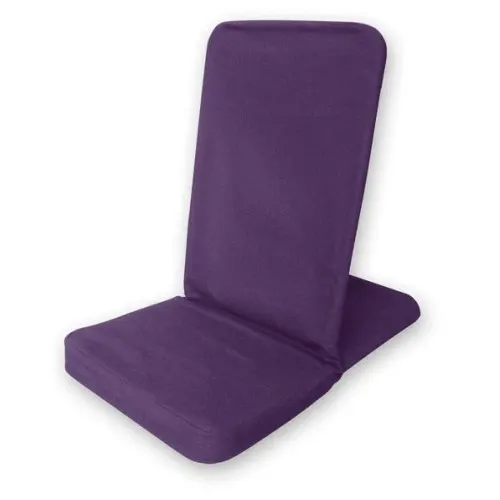 Bodenstuhl faltbar - lila / Folding Backjack - purple