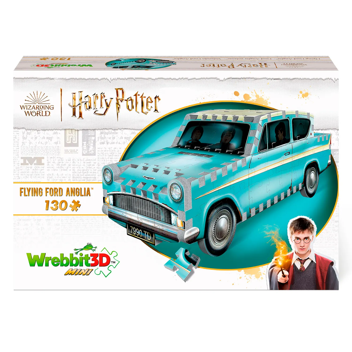 Flying Ford Anglia Mini Harry Potter 130 pcs. - 3D-Puzzle Flying Ford Anglia Mini Harry Potter 130 pcs. - 3D-Puzzle-Wrebbit-3D Puzzles
