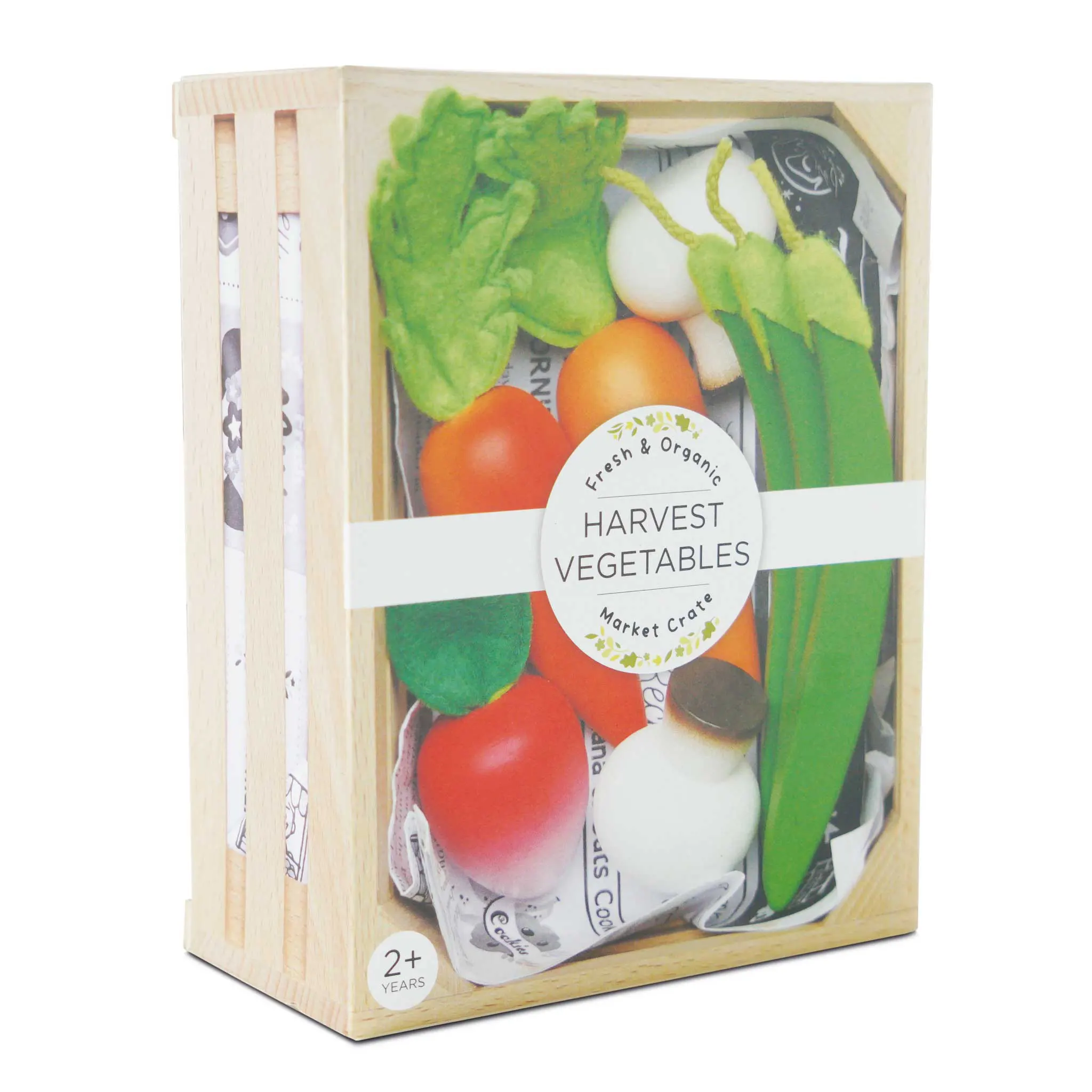 Gemüse Marktkiste / Harvest Vegetables Wooden Food Crate - 2022-Le Toy Van (LTV)