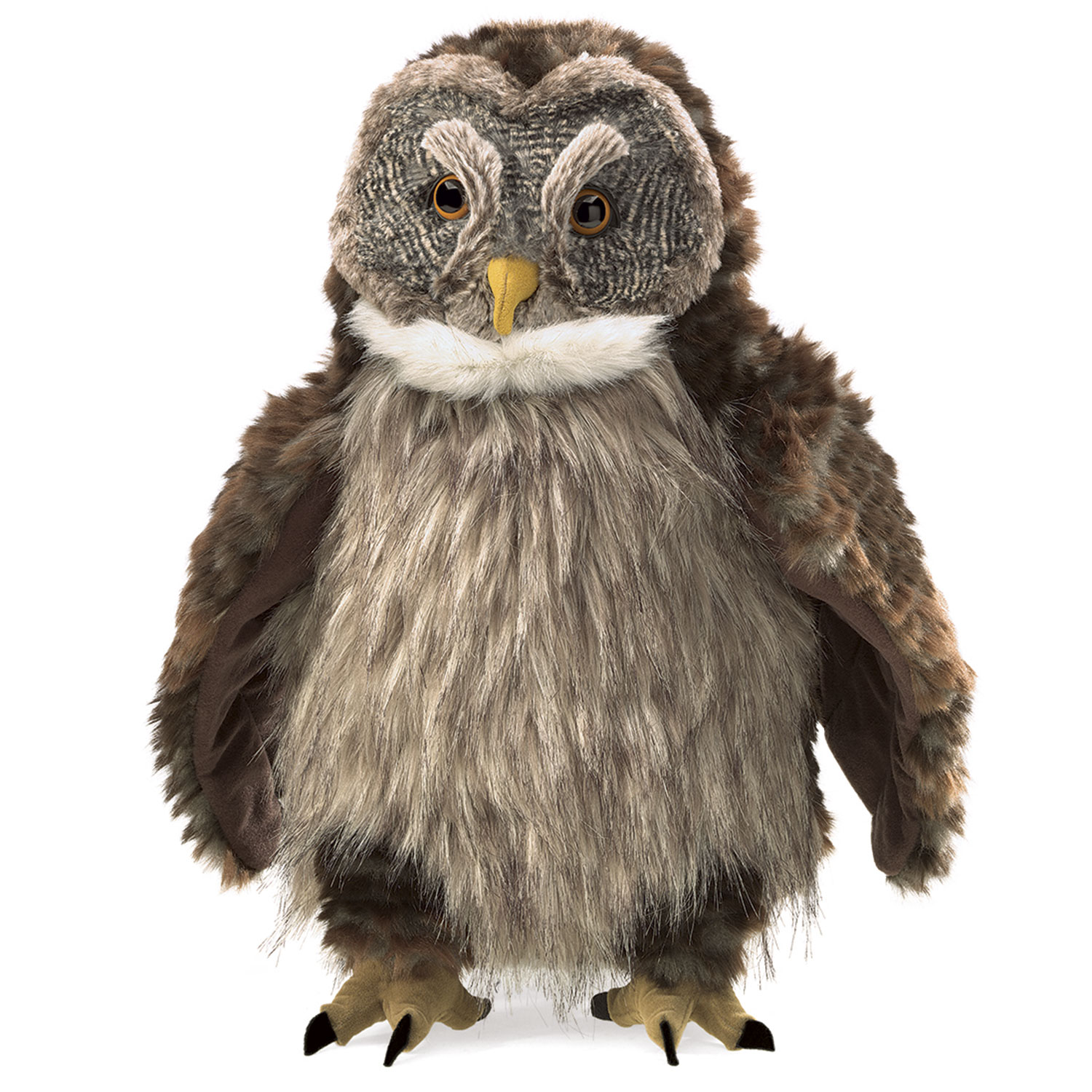 Eule mit „Huhu – Effekt" / Hooting Owl