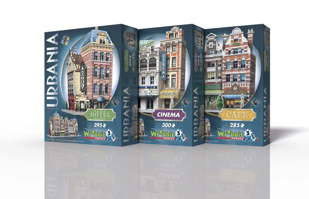 Urbania: Cafe Milano Urbania: Cafe Milano-Wrebbit-3D Puzzles