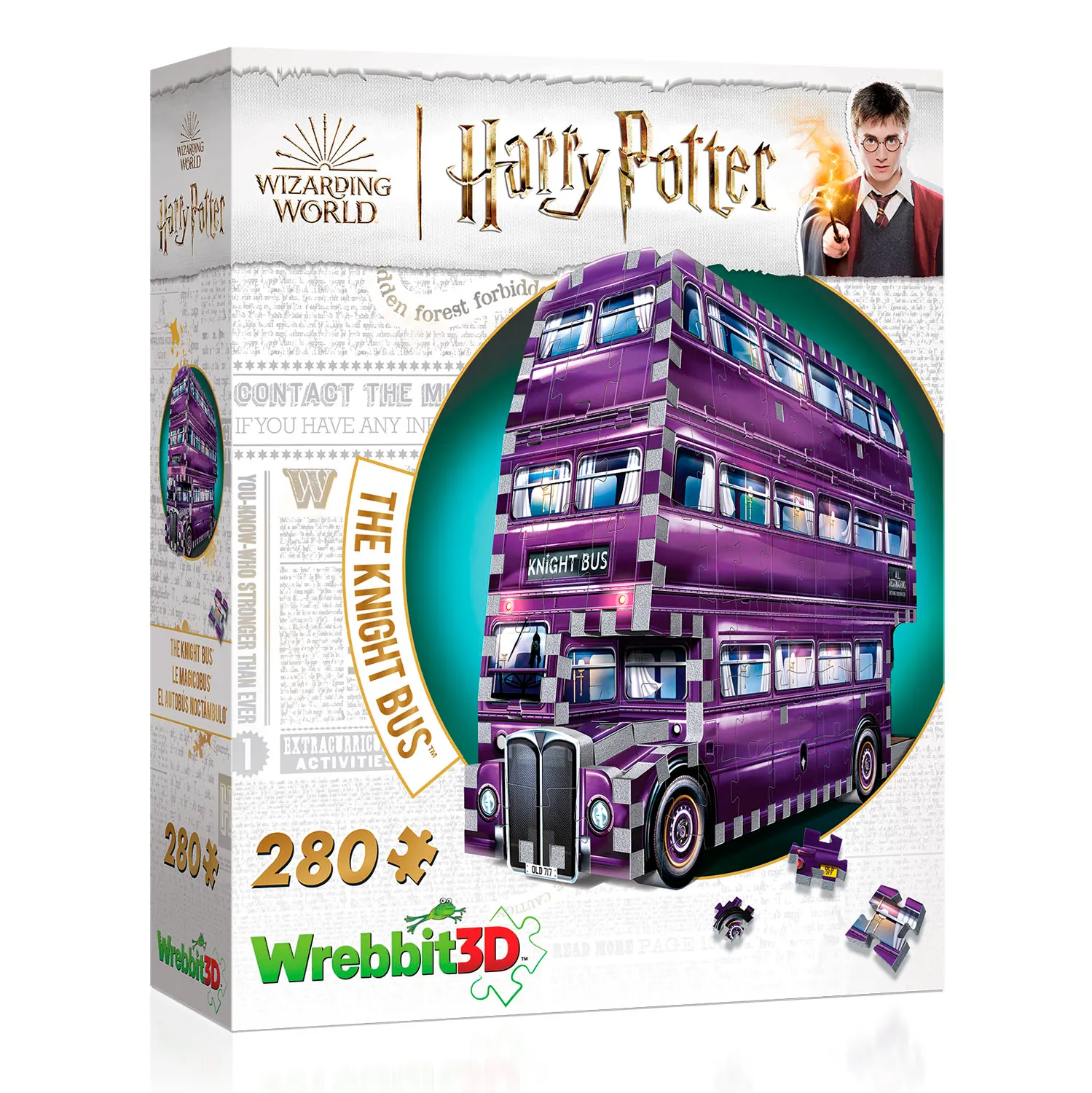 Der fahrende Ritter Harry Potter/ The Knight Bus 280 pcs. 3D-Puzzle Der fahrende Ritter Harry Potter/ The Knight Bus 280 pcs. 3D-Puzzle-Wrebbit-3D Puzzles