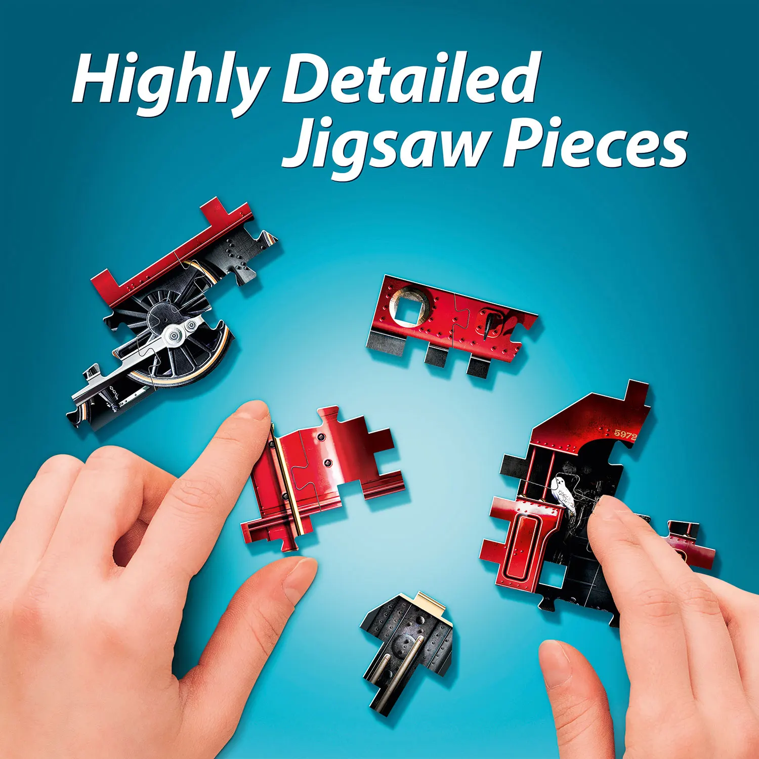 Hogwarts Express Mini Harry Potter/Hogwarts Express Train 155 pcs. 3D-Puzzle Hogwarts Express Mini Harry Potter/Hogwarts Express Train 155 pcs. 3D-Puzzle-Wrebbit-3D Puzzles