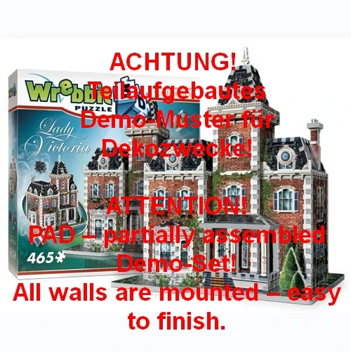 PAD - Lady Victoria - Mansion & Manoir Collection PAD - Lady Victoria - Mansion & Manoir Collection-Wrebbit-3D Puzzles