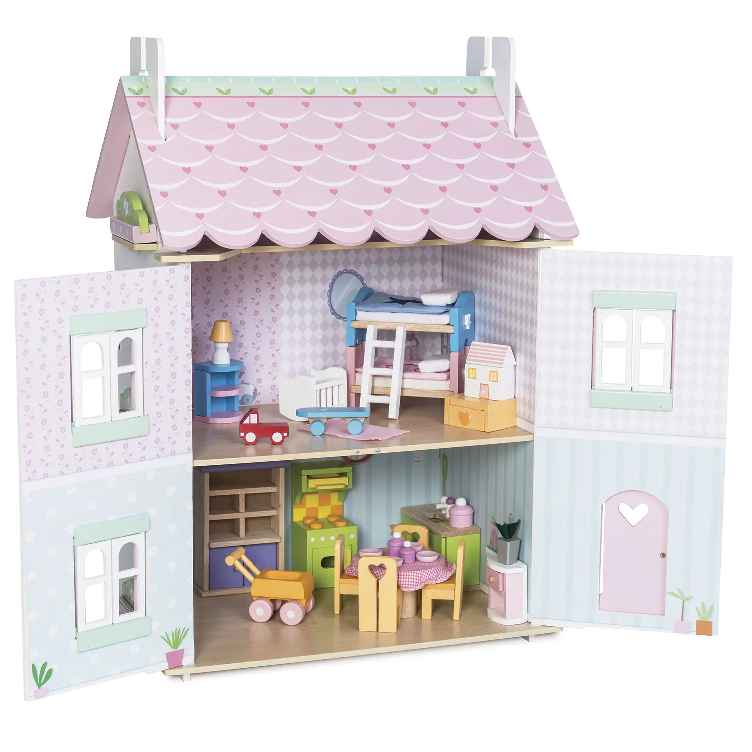 Sweetheart Häuschen (mit Möbeln) / Sweetheart Cottage (inclusive Furniture) Sweetheart Häuschen (mit Möbeln) / Sweetheart Cottage (inclusive Furniture)-Le Toy Van (LTV)