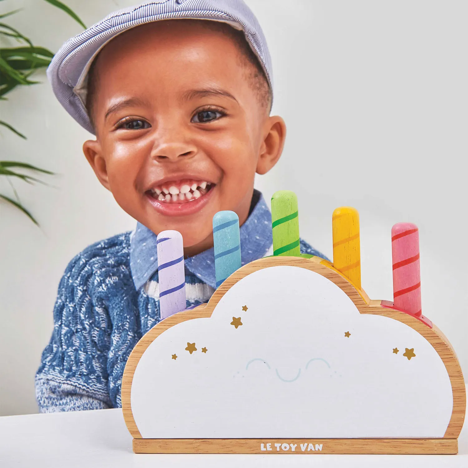 Regenbogenwolke Pop! / Rainbow Cloud Pop-Up Toy Regenbogenwolke Pop! / Rainbow Cloud Pop-Up Toy-Le Toy Van (LTV)