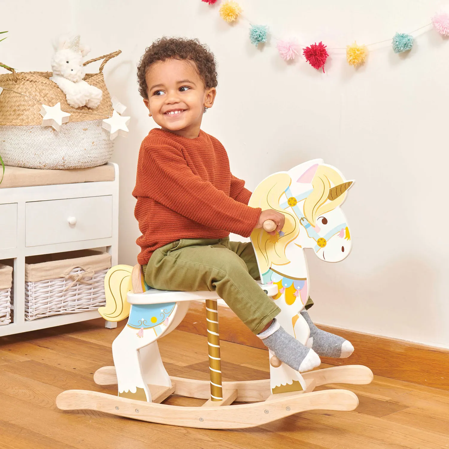 Schaukelpferd Einhorn / Magical Rocking Unicorn Carousel Schaukelpferd Einhorn / Magical Rocking Unicorn Carousel-Le Toy Van (LTV)