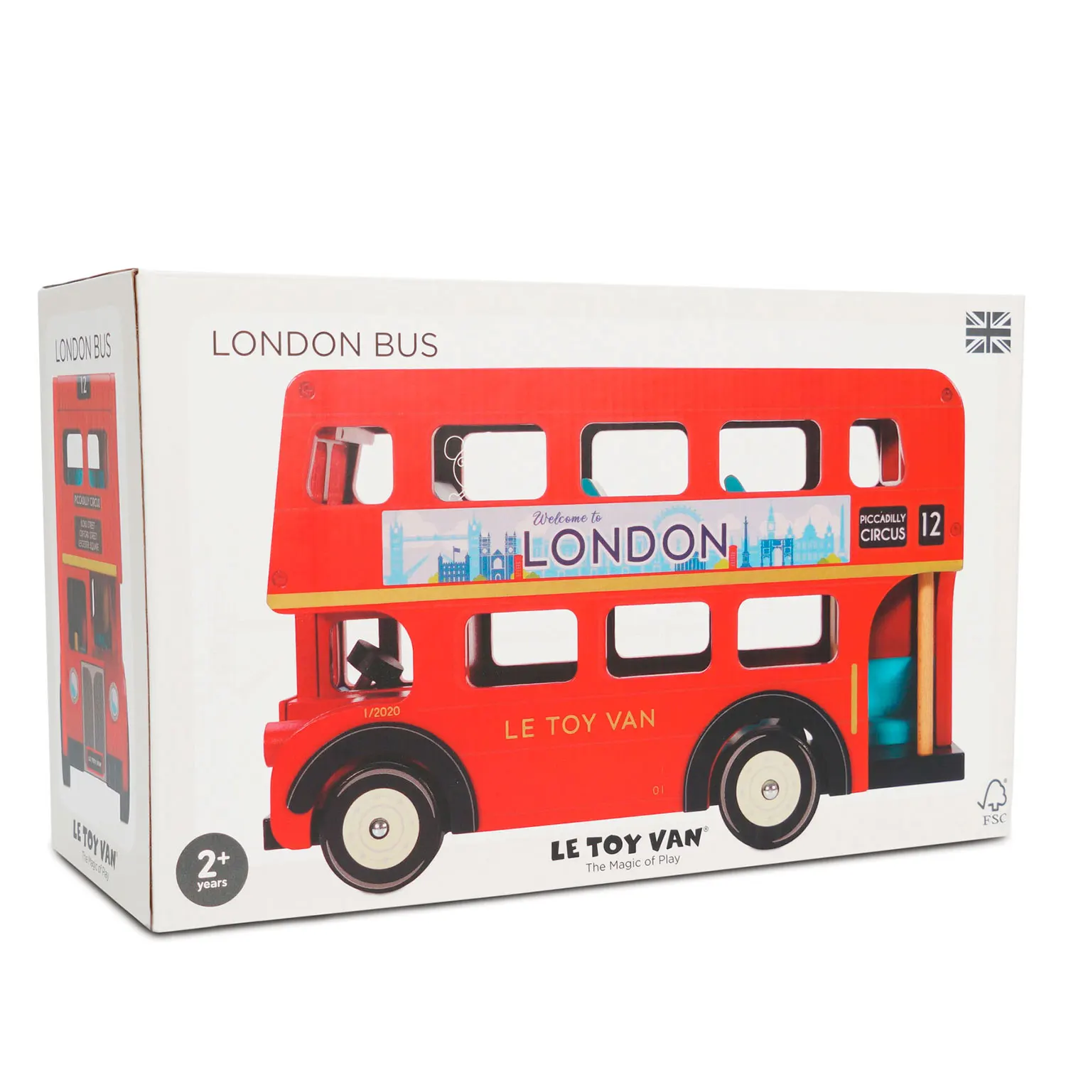 London Wooden Bus-Le Toy Van (LTV)