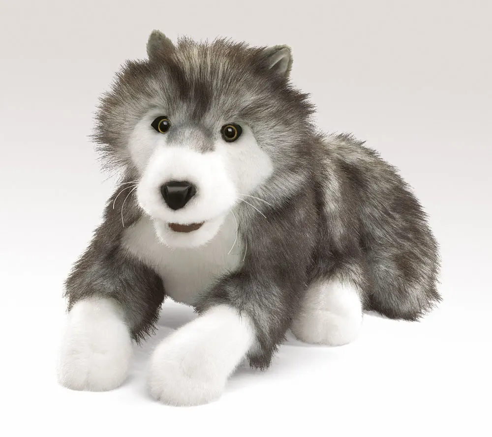 Polarwolf / Timber Wolf-Folkmanis® Puppets