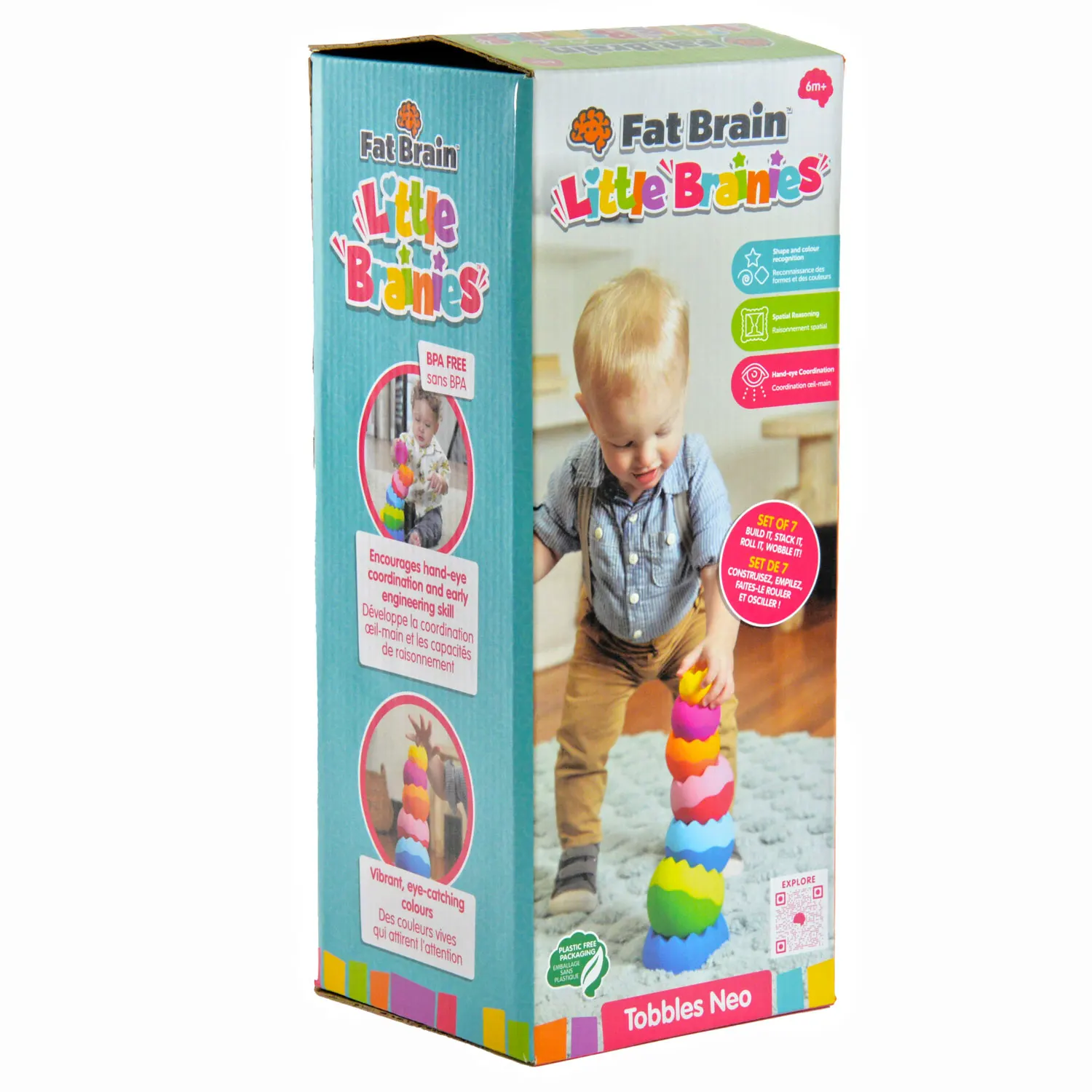 Tobbles Neo - Bau den Wackelturm Tobbles Neo - Bau den Wackelturm-TOMY