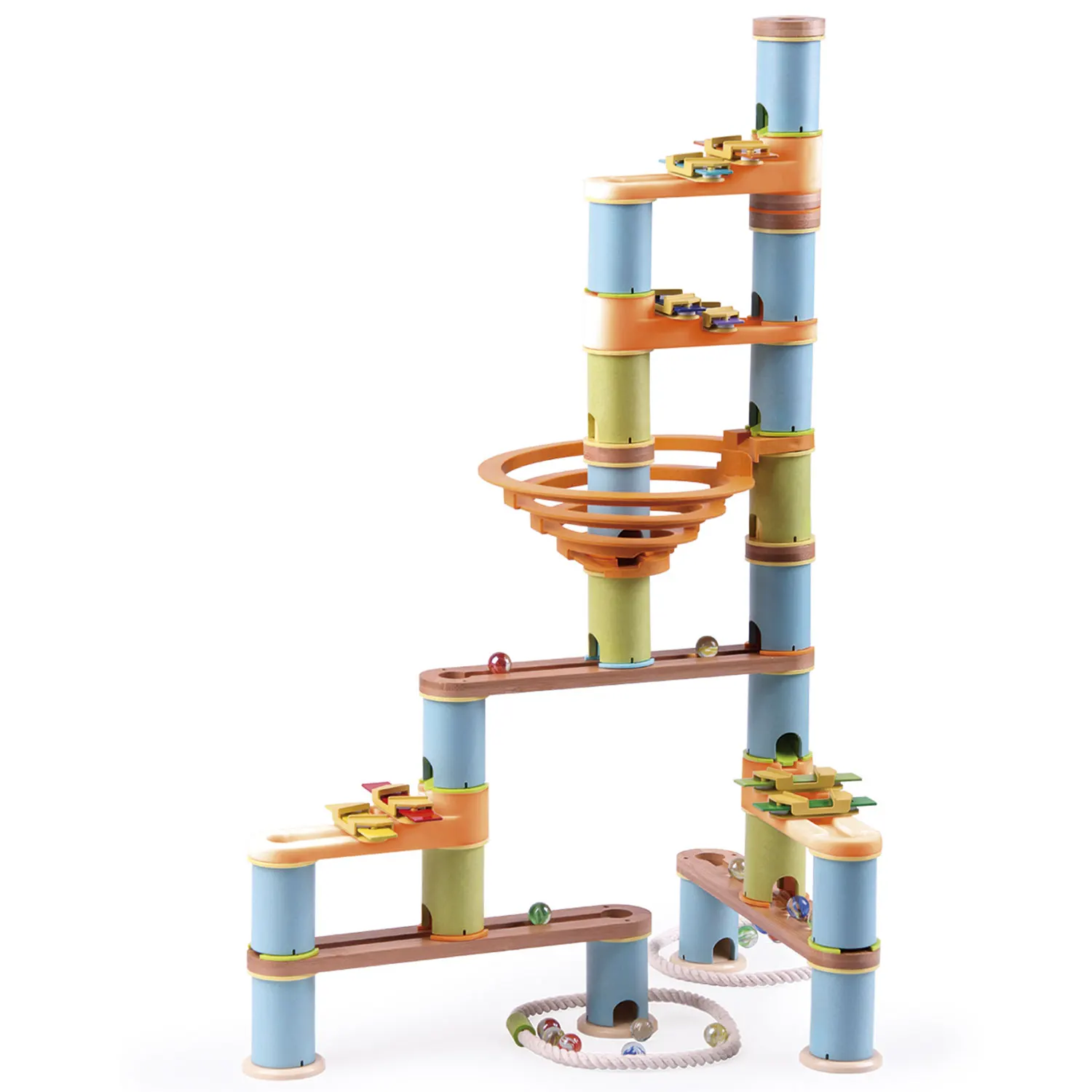 Kugelbahn: Bamboo Build & Run (98 pcs) MUSICAL-JH-products