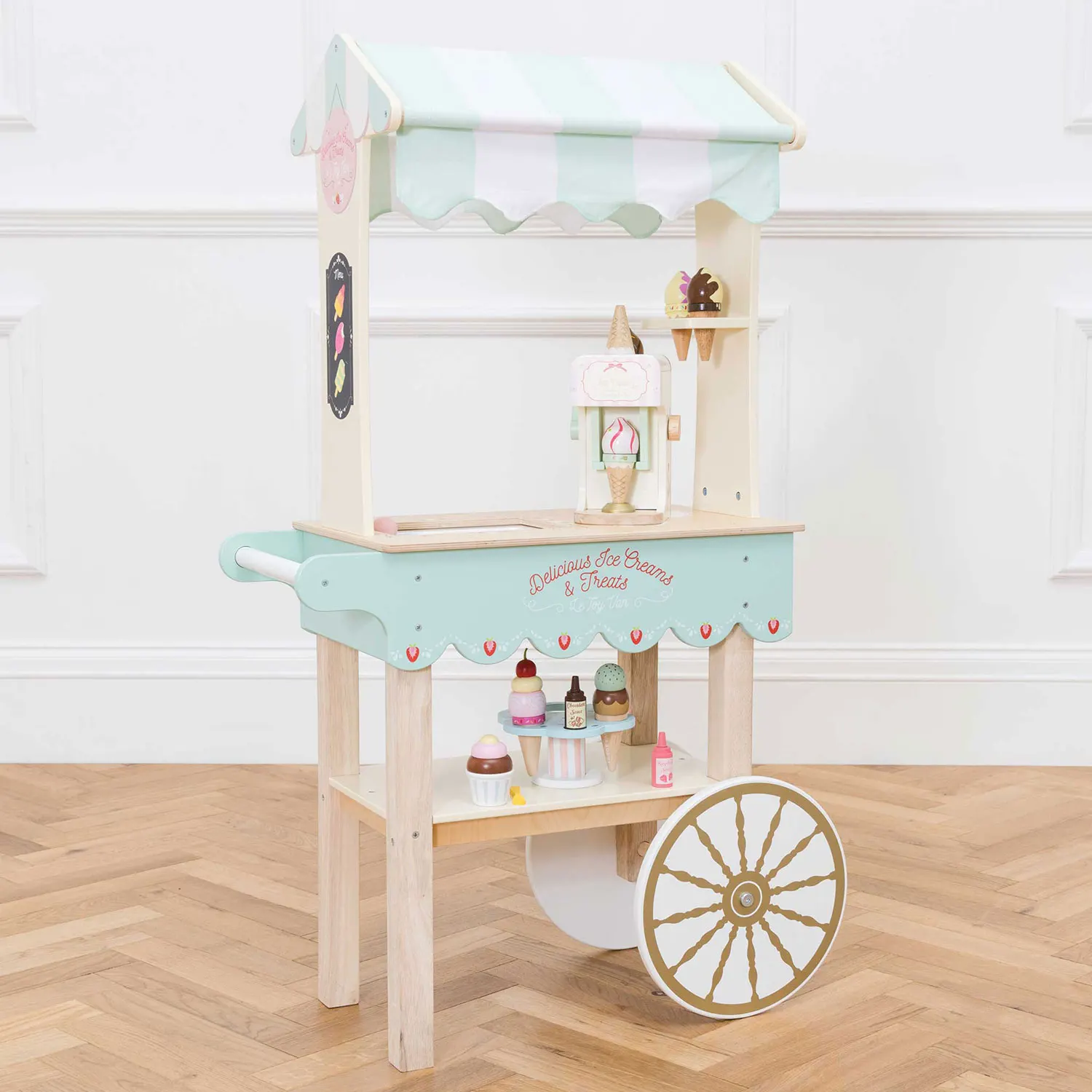 Eiscremewagen / Ice Cream Trolley Market Stall Eiscremewagen / Ice Cream Trolley Market Stall-Le Toy Van (LTV)